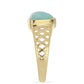 Goldplattierter Silberring
