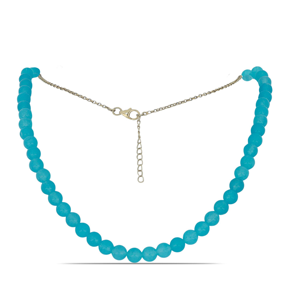 Goldplattierte Silberhalskette 1 