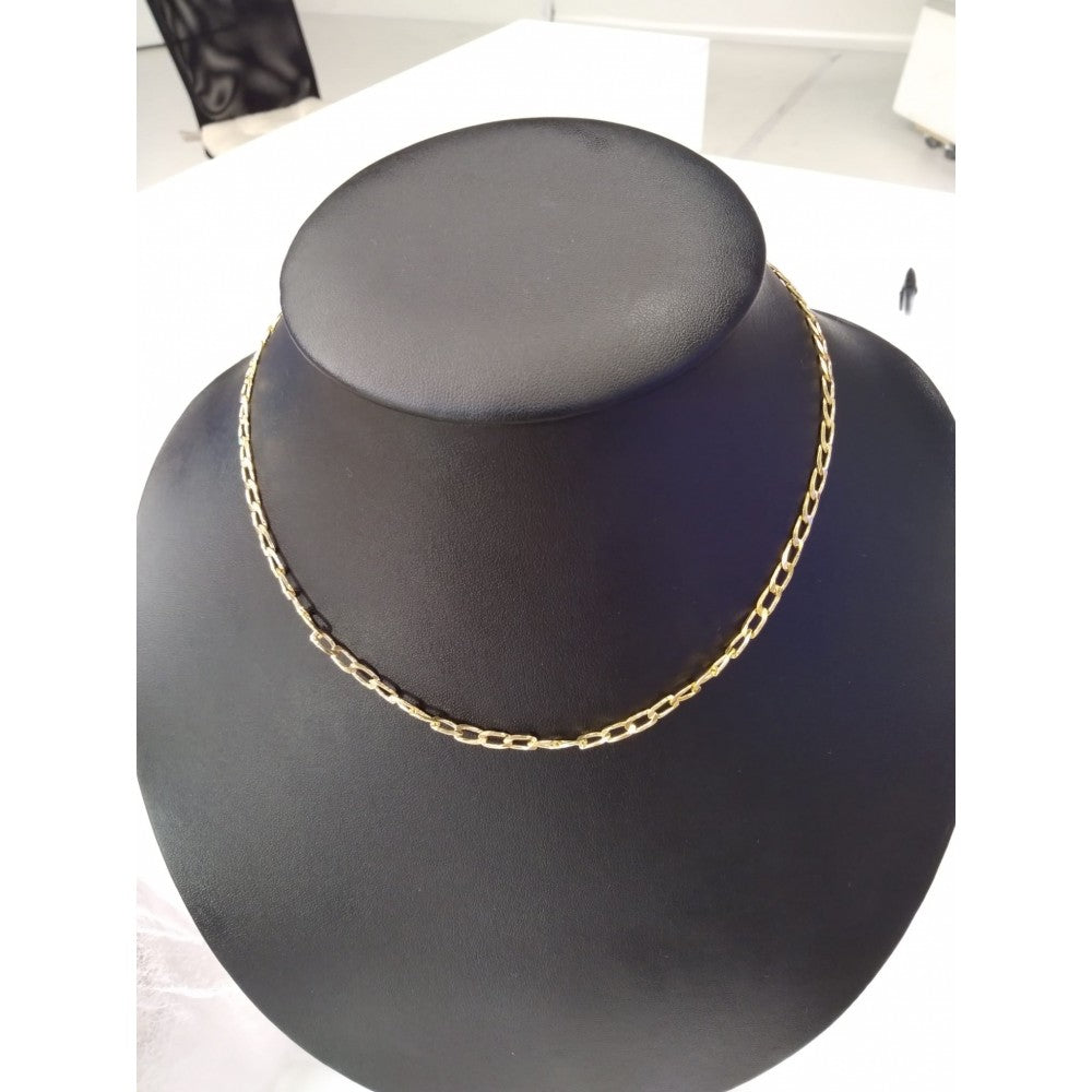 Goldplattierte Silberhalskette 1 