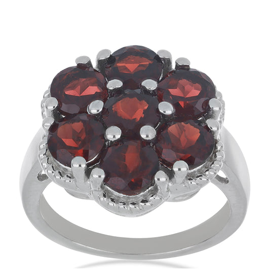 Silberring mit Barton Granat