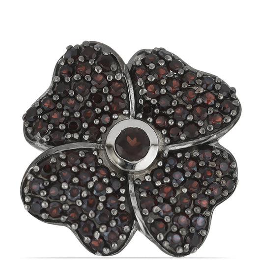 Silberring mit Barton Granat