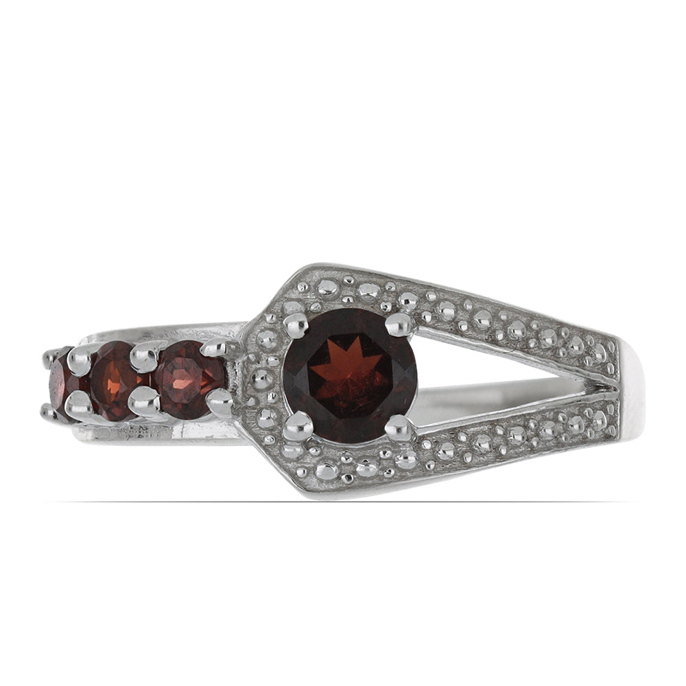 Silberring mit Barton Granat