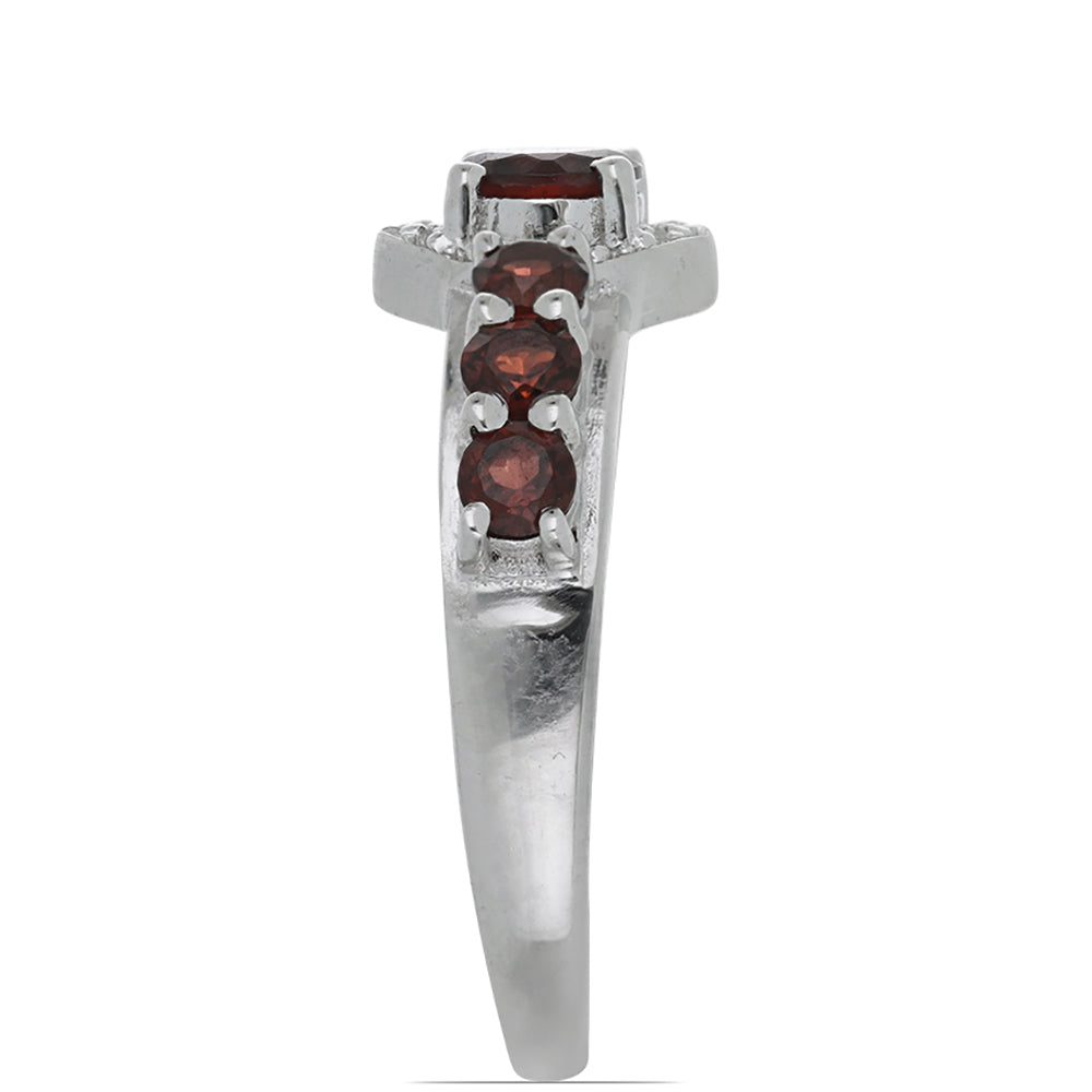 Silberring mit Barton Granat