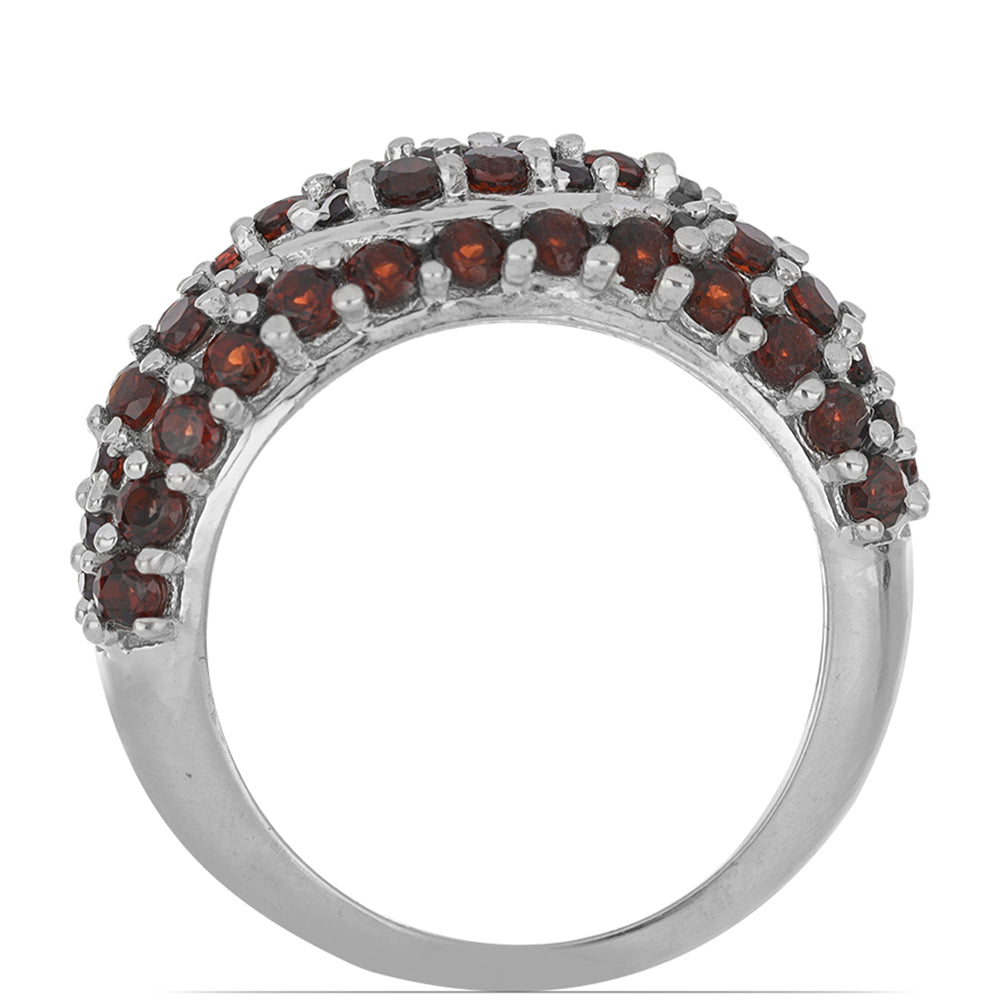 Silberring mit Barton Granat