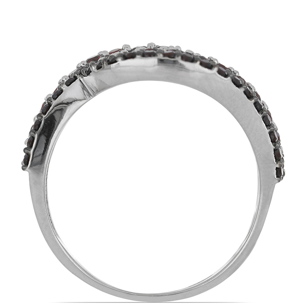 Silberring mit Barton Granat