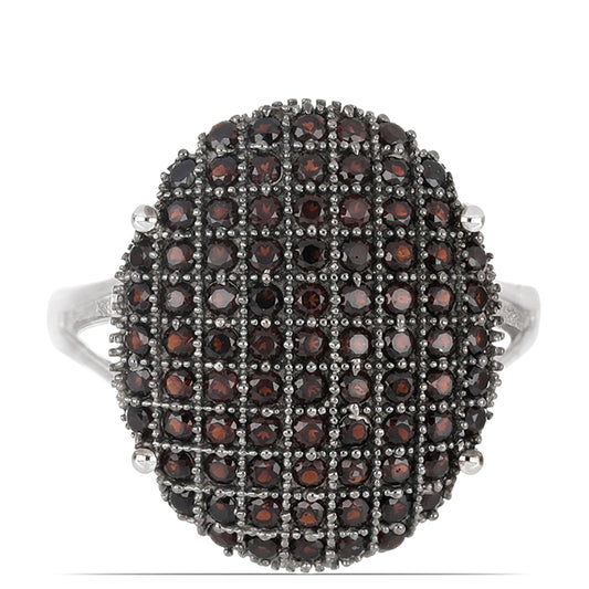 Silberring mit Barton Granat