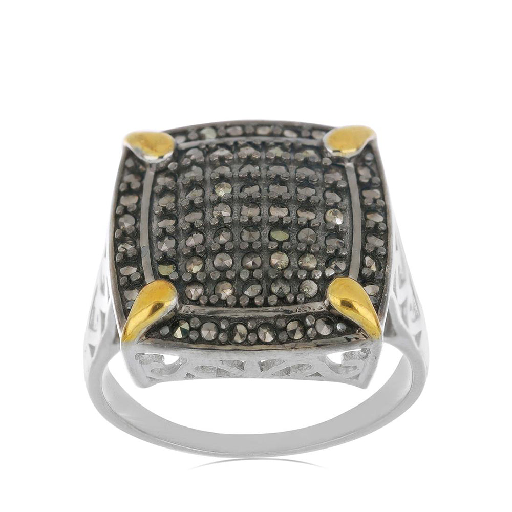 Silberring mit österreichischem Markasit