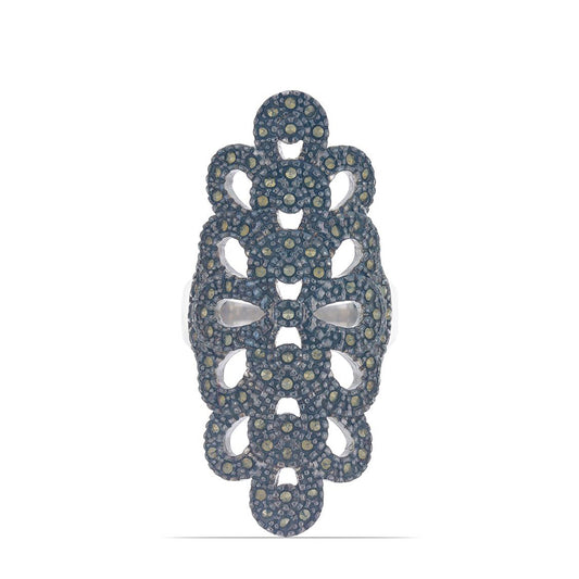 Silberring mit österreichischem Markasit