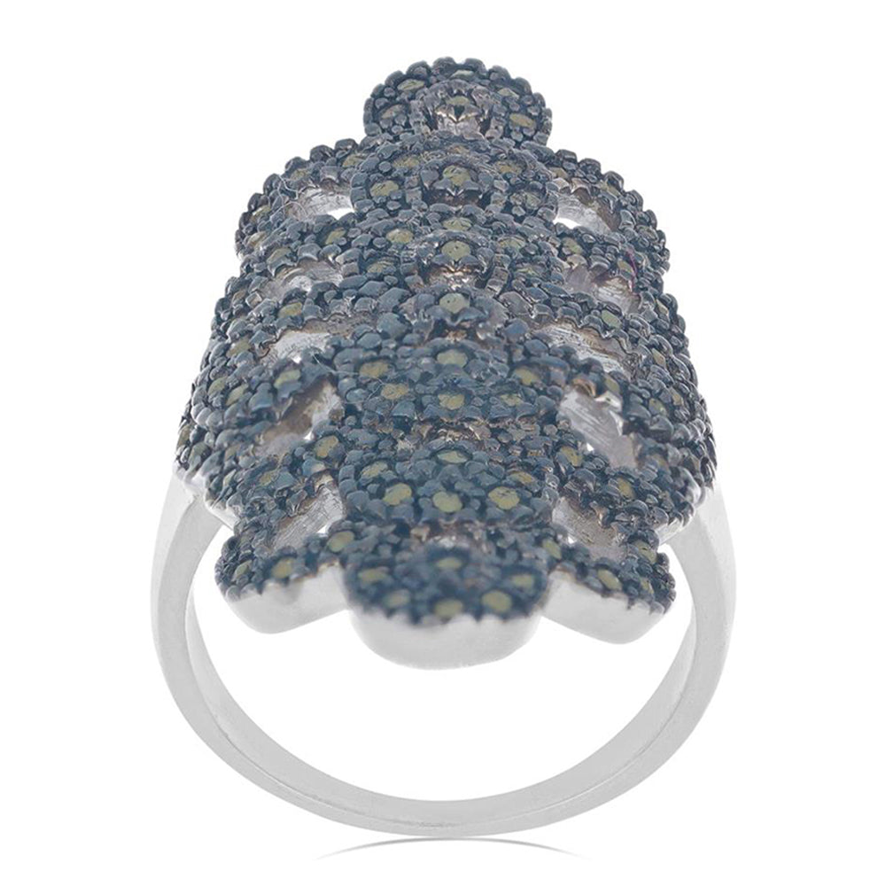 Silberring mit österreichischem Markasit