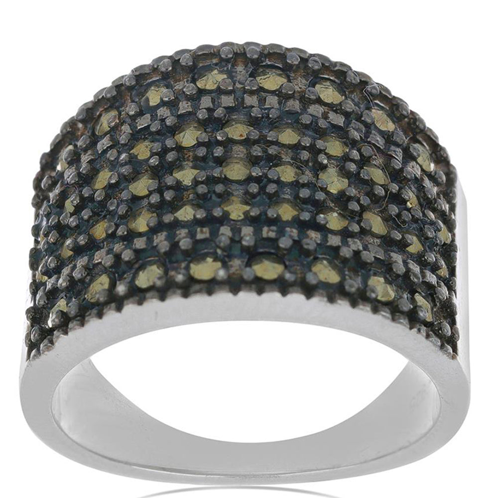 Silberring mit österreichischem Markasit 2 