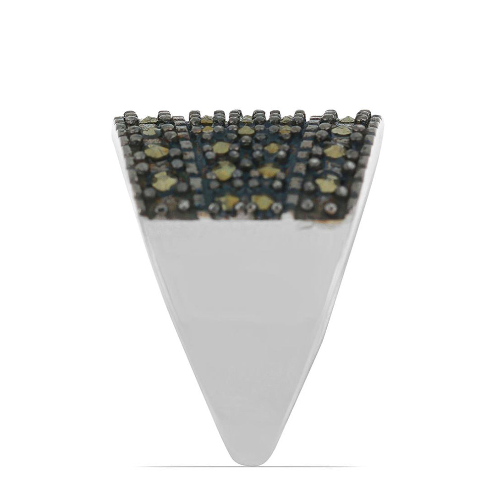 Silberring mit österreichischem Markasit 4 
