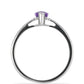 Silberring mit marokkanischem Amethyst