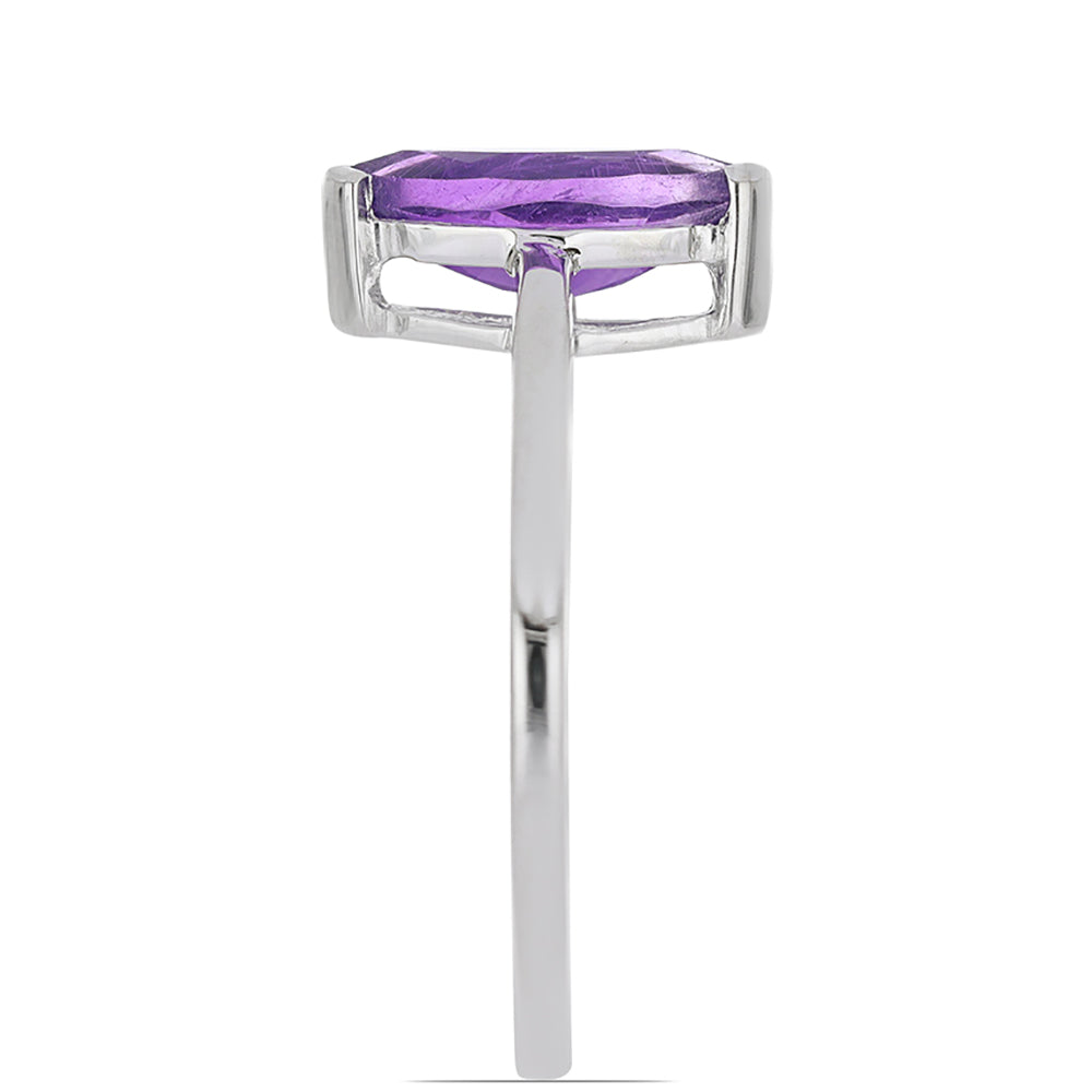 Silberring mit marokkanischem Amethyst 4 