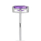 Silberring mit marokkanischem Amethyst