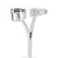 Silberring mit marokkanischem Amethyst