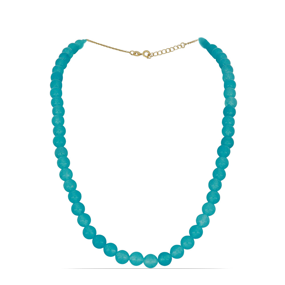 Goldplattierte Silberhalskette