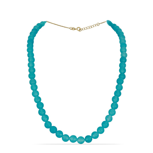 Goldplattierte Silberhalskette