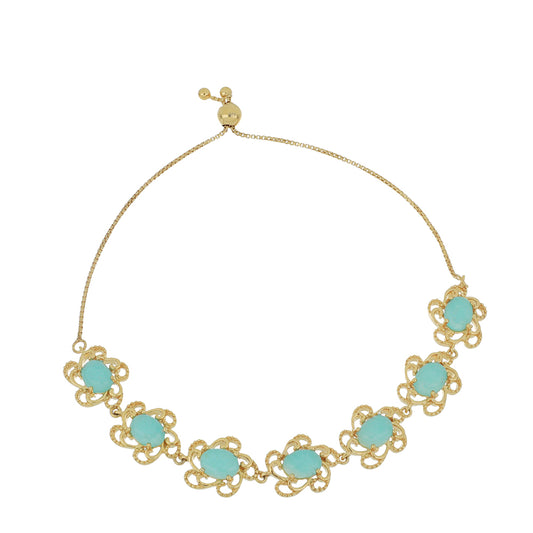 Goldplattiertes Silberarmband