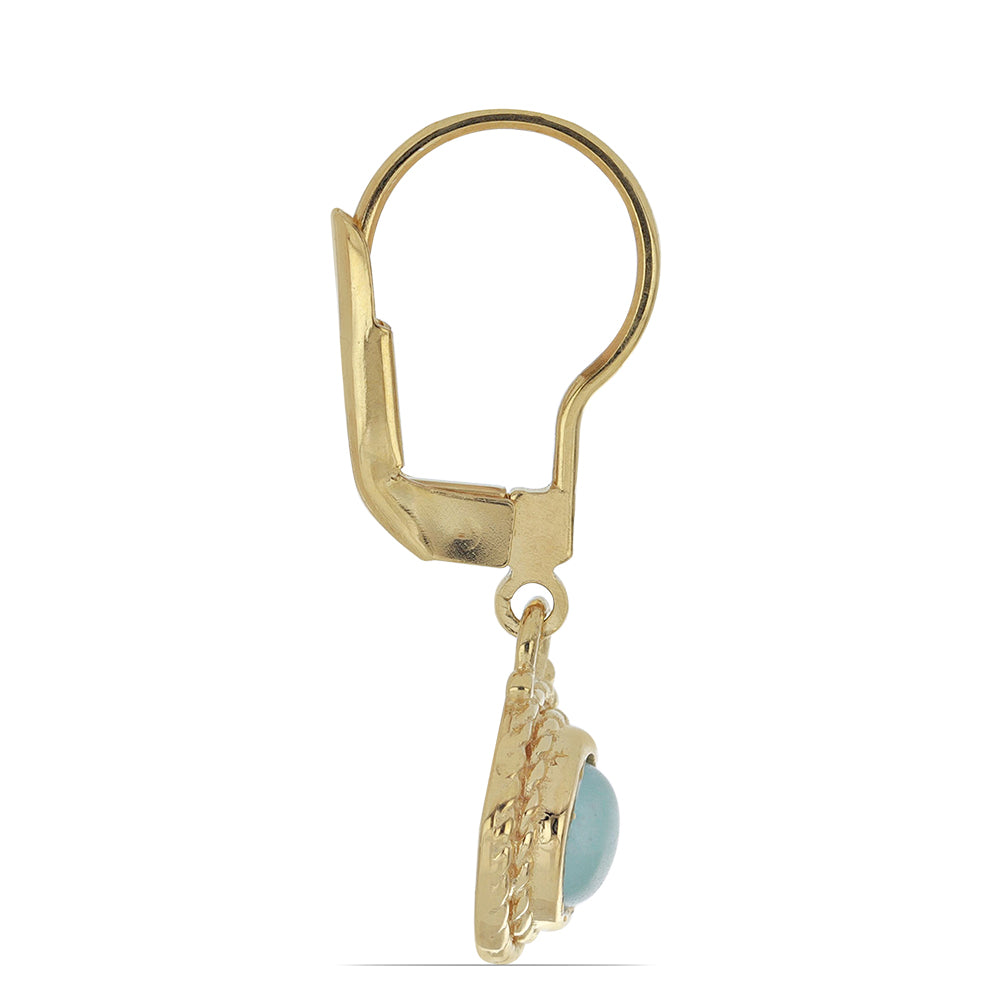 Goldplattierte Silberohrringe 2 