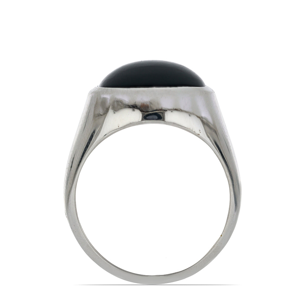 Silberring mit schwarzem Onyx aus Suwar 2 
