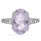 Silberring mit Rose De France Amethyst