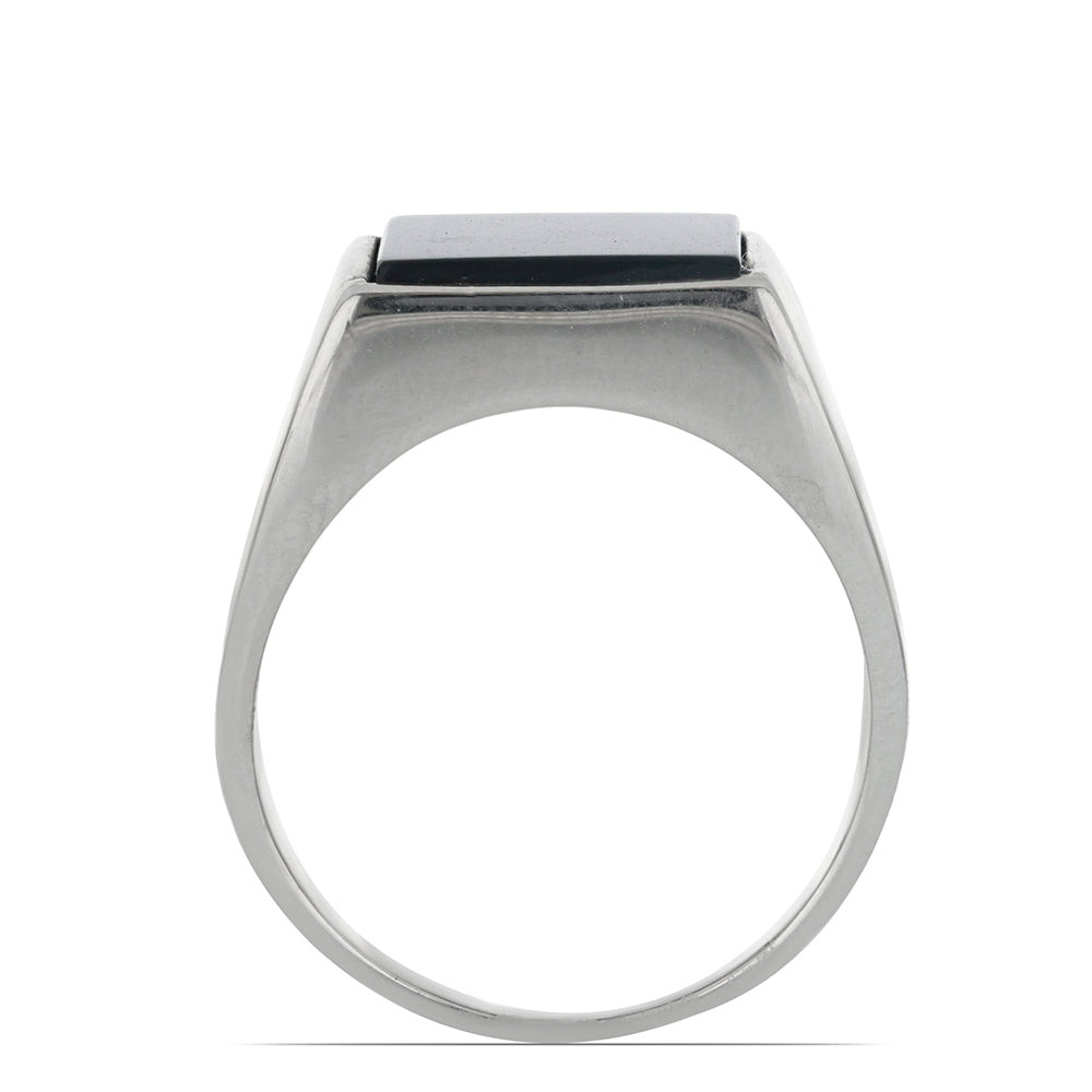 Silberring mit schwarzem Onyx aus Suwar 2 