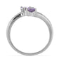 Silberring mit Rose De France Amethyst