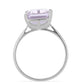 Silberring mit Rose De France Amethyst