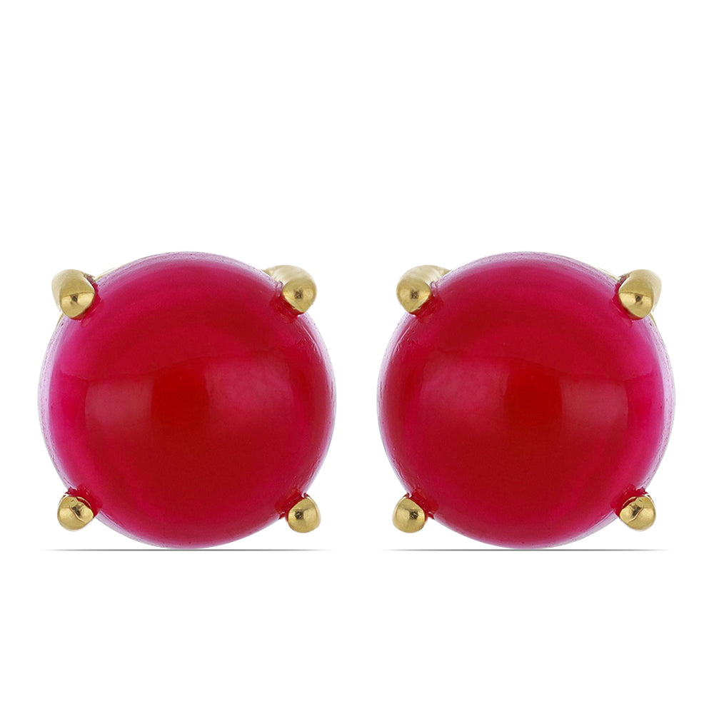 Goldplattierte Silberohrringe 1 