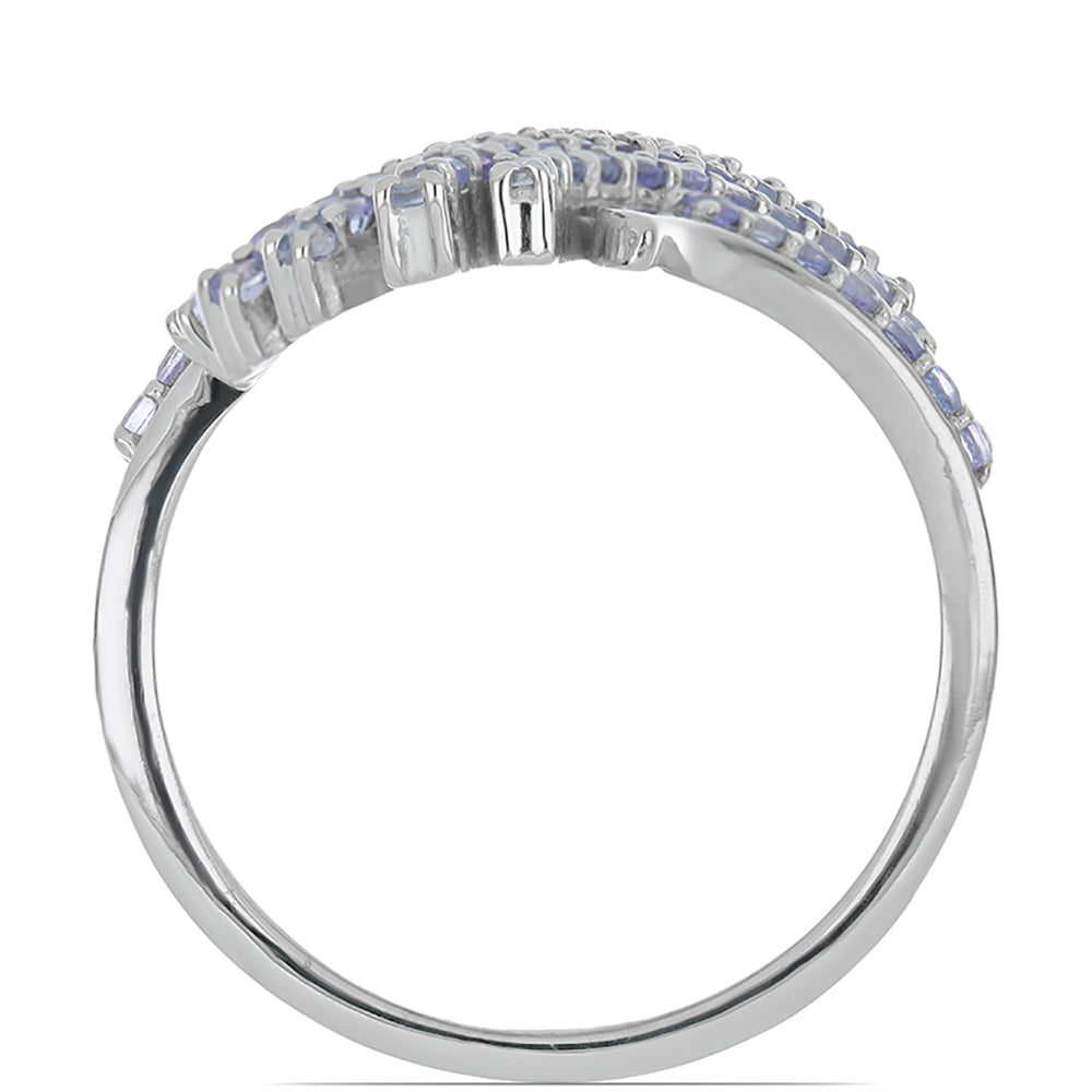 Silberring mit Tansanit 2 