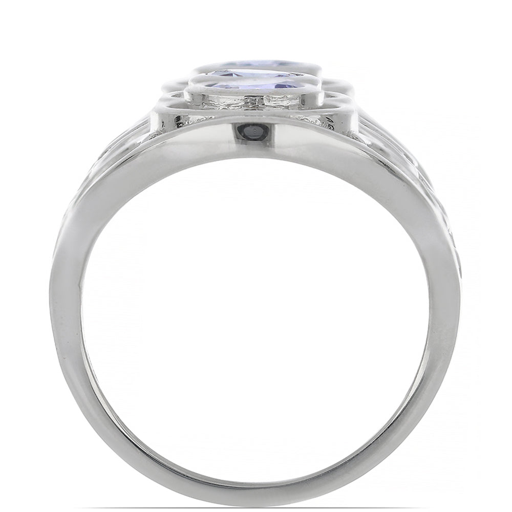 Silberring mit Tansanit 2 