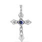 Silberanhänger mit Lapislazuli aus Badakhshan