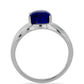 Silberring mit Lapislazuli aus Badakhshan