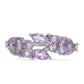 Silberring mit Rose De France Amethyst