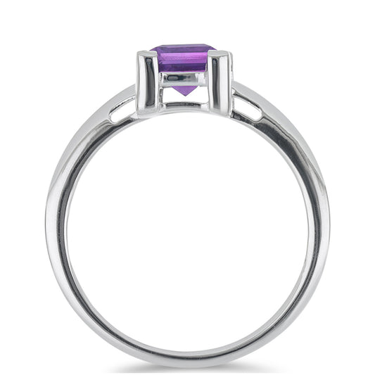 Silberring mit marokkanischem Amethyst