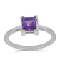 Silberring mit marokkanischem Amethyst