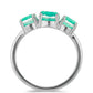 Silberring mit Paraiba Quarz