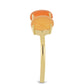 Goldplattierter Silberring mit Karneol
