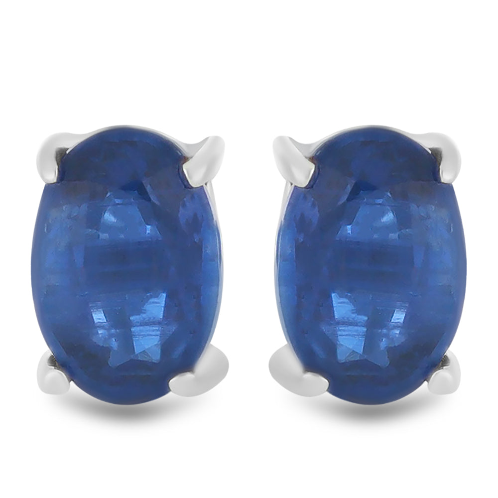 Silberohrringe mit Daha Kyanit 1 