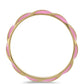 Goldplattierter Silberring mit Emaille