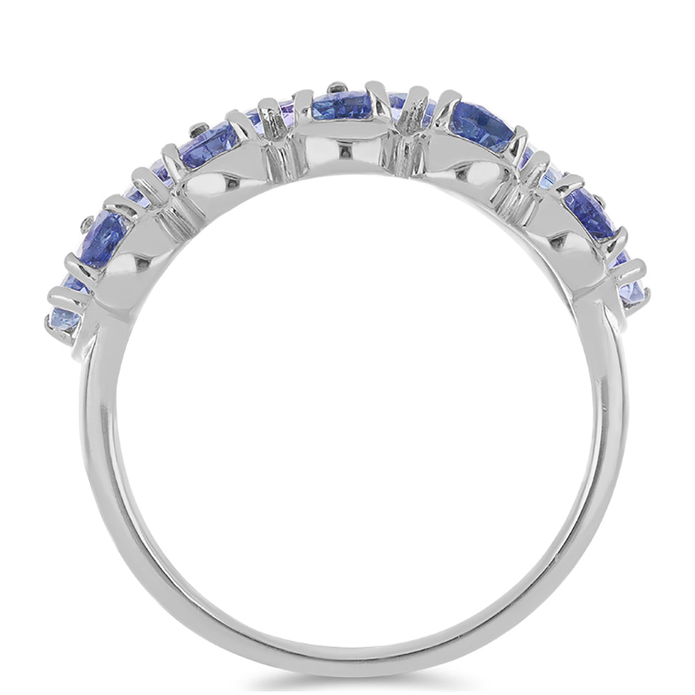 Silberring mit Tansanit 2 