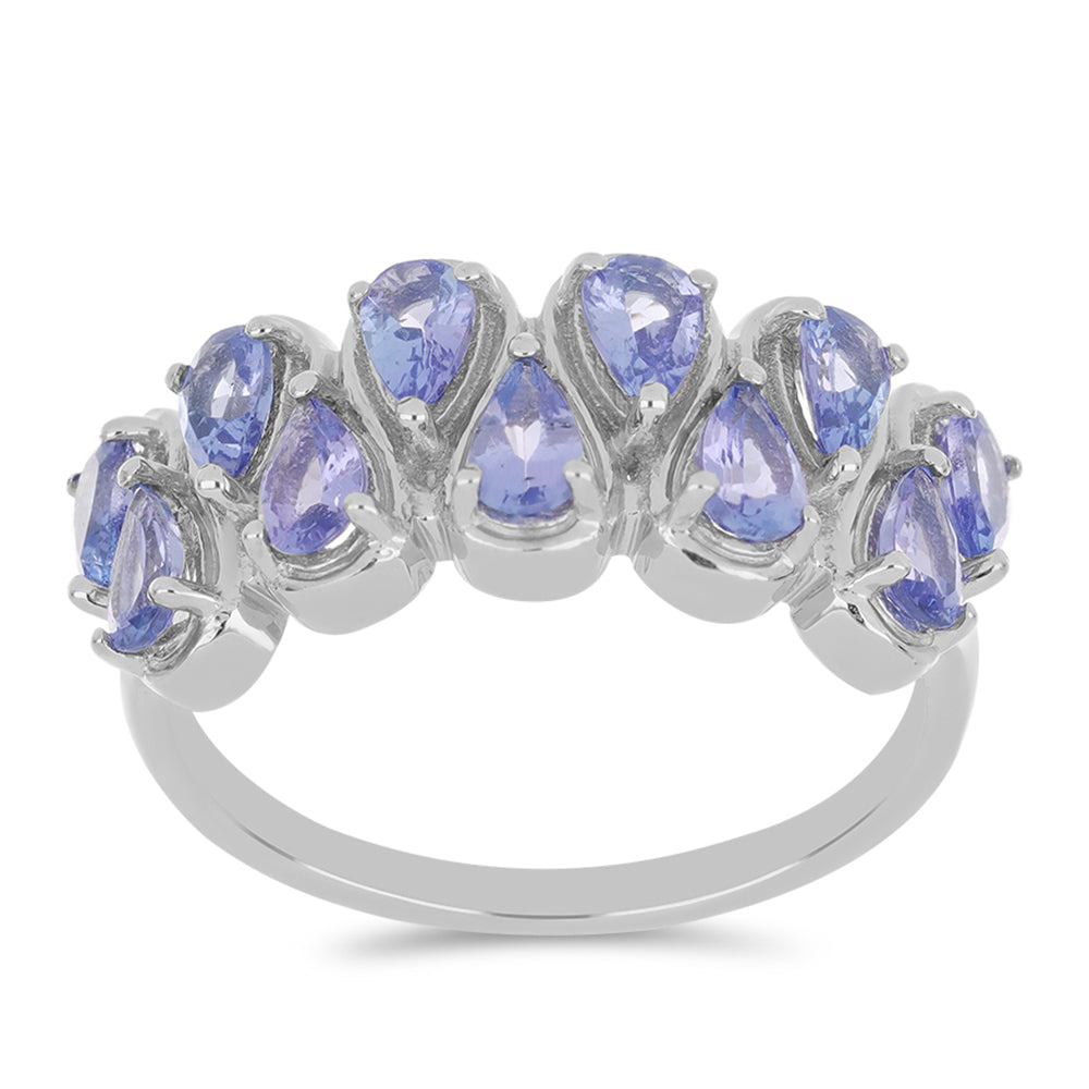 Silberring mit Tansanit 3 