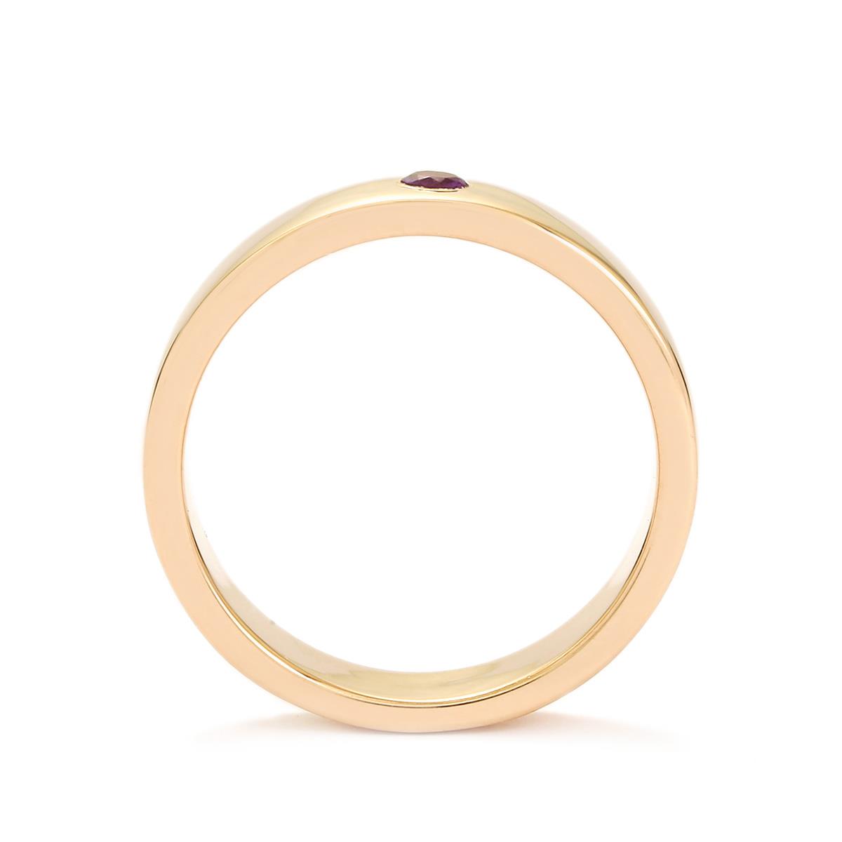 Vermeil Ring mit Amethyst 2 