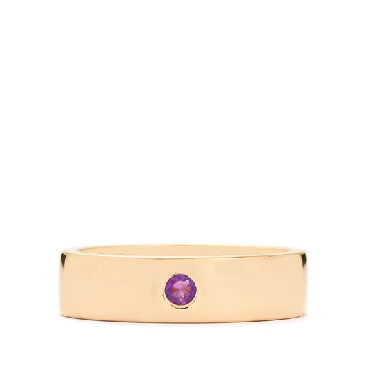 Vermeil Ring mit Amethyst